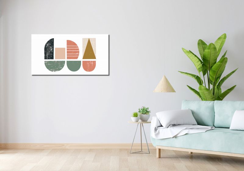 Obraz 100x50cm Ziarnista Symetria zdjęcie 2
