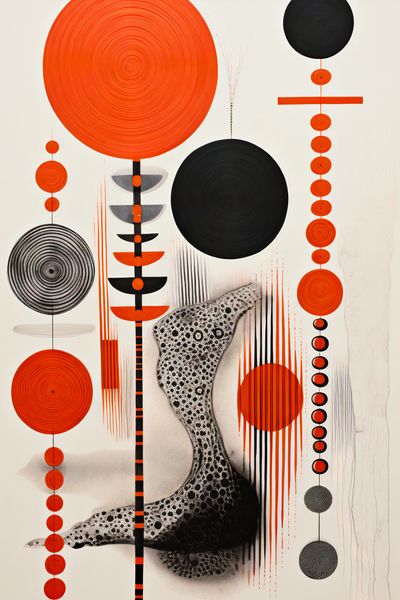 Plakat 30x45cm Kontrastowy Kosmos zdjęcie 1