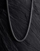 Srebrny łańcuszek - splot SPIGA 55