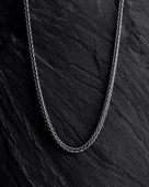 Srebrny łańcuszek - splot SPIGA 55