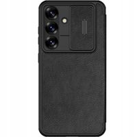 ETUI NILLKIN QIN PRO DO SAMSUNG S25 SKÓRA CZARNY