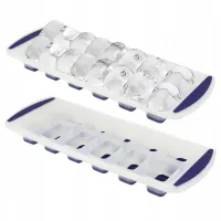 FORMA SILIKONOWA DO MROŻENIA KOSTEK LODU POJEMNIK FOREMKI DO LODU