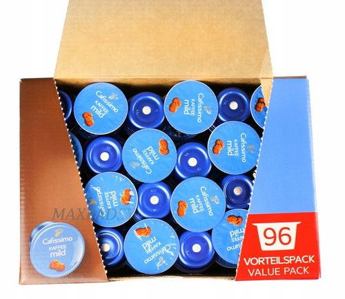 Kapsułki Tchibo Cafissimo Coffee Mild 96szt na Arena.pl