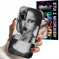 ETUI CASE DO REALME C67 4G - MONA LISA WZORY DLA KOBIET PLECKI OBUDOWA