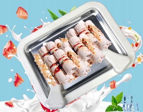MASZYNA DO LODÓW TAJSKICH MASZYNKA DO ROBIENIA LODÓW LODY TAJSKIE ICE CREAM na Arena.pl