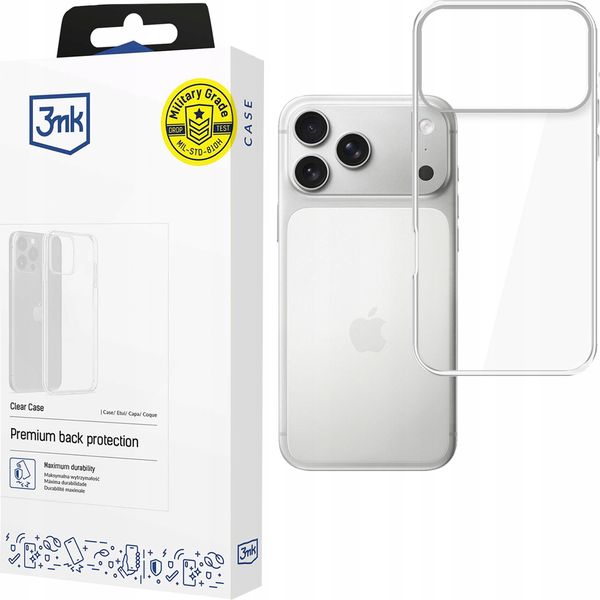 Apple iPhone 17 Pro Max - 3mk Clear Case zdjęcie 12
