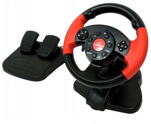 2 x Kierownica Esperanza HIGH OCTANE PC PS1 PS2 PS3 na Arena.pl