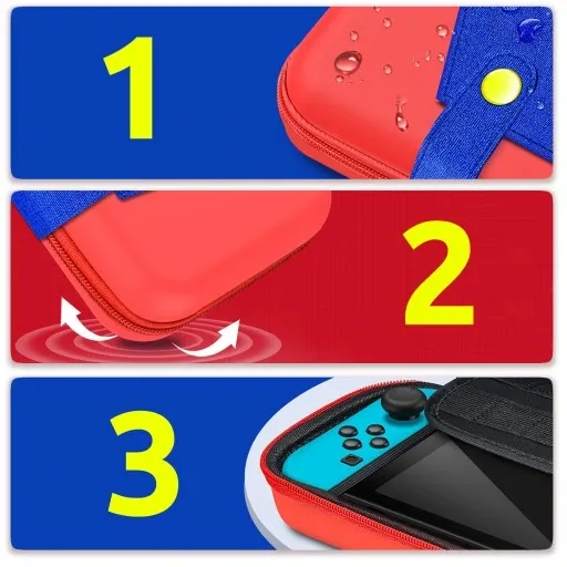 Etui Case WZMOCNIONY Do Nintendo Switch OLED Szkło zdjęcie 6