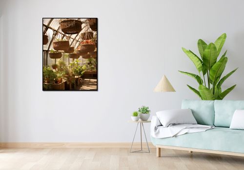 Plakat 75x100cm Zawieszone Ogrody na Arena.pl