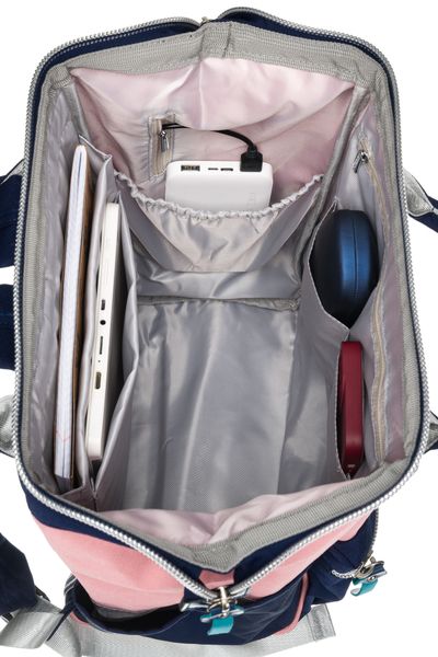 plecak ptn 8118-5947 pink-navy zdjęcie 5