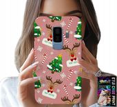 ETUI DO SAMSUNG GALAXY S9 PLUS - ŚWIĄTECZNE RENIFERY CHOINKI LASKA WZORY