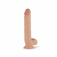 silexd elvin xl model anatomiczny z przyssawką 27,5 cm czarny