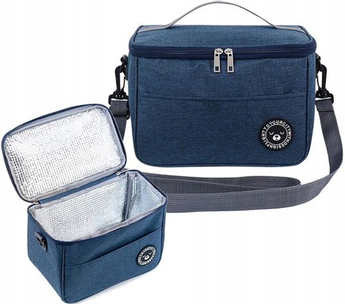 Torba Lunch Box Duża Termiczna Jedzenie Śniadanie na Arena.pl