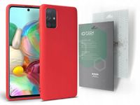 ETUI SILIKONOWE TECH-PROTECT DO GALAXY A31 + SZKŁO