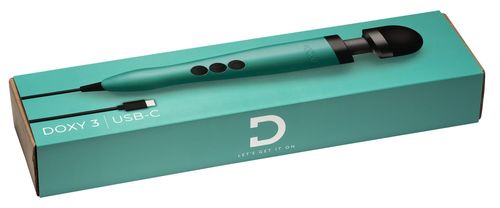 masażer wibracyjny doxy 3 usb-c turqoise na Arena.pl