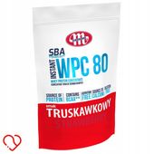 Mlekovita odżywka białkowa koncentrat białka WPC smak truskawkowy 700g