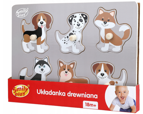 Ukladanka Psy SmilyPlay SPW83806 38065 na Arena.pl