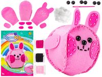 DLA NAJMŁODSYCH  ZESTAW WYSZYWANKA PLUSZAK DO SZYCIA