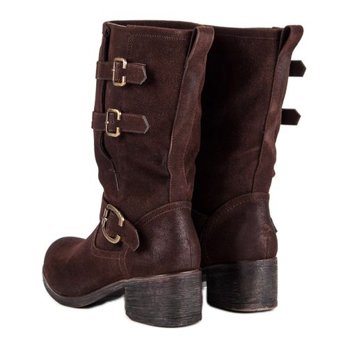 Brązowe botki workery r.39 na Arena.pl