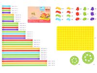 DLA DZIECI ZESTAW KLOCKÓW GIĘTKIE MAKARONY