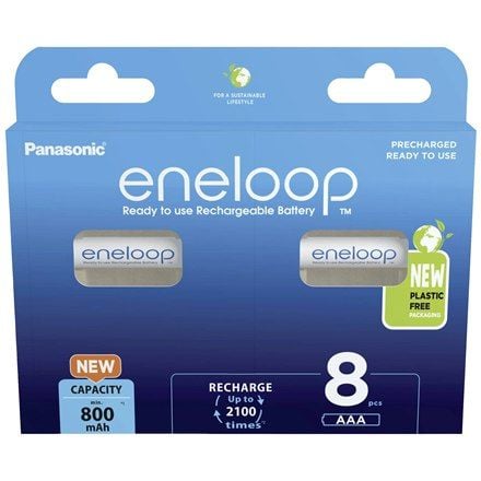 Panasonic | AAA | 800 mAh | 8 sztuk | ENELOOP BK-4MCDE/8BE na Arena.pl