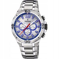 Zegarek Męski Festina F20522-1 srebrny bransoleta