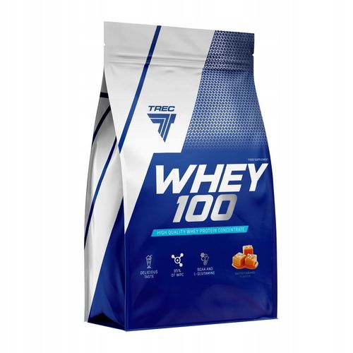 PYSZNE BIAŁKO WPC Trec Whey 100 700g PROTEINY NA MASĘ MIĘŚNIE DO TRENINGU na Arena.pl