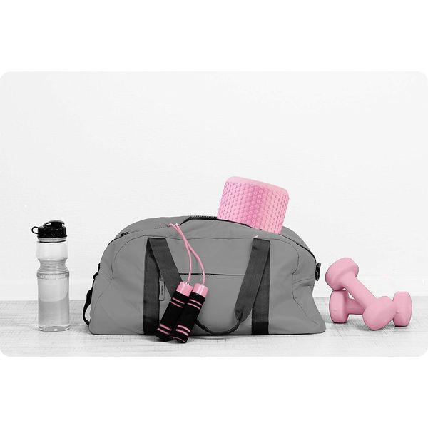 Roller wałek do ćwiczeń EVA NS-963 różowy zdjęcie 9