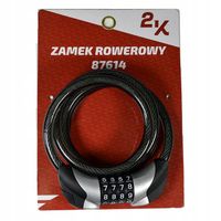 Zapięcie zamknięcie rowerowe 2K 1200x10 SZYFR