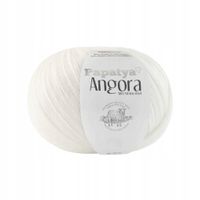 Włóczka PAPATYA ANGORA 1000 Biały 100g/550m