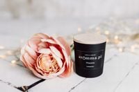 ŚWIECA SOJOWA .:PIWONIA:. 180 ML KWIATOWA NUTA AROMMA WIECZKO