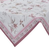 Serweta z drukowanym wzorem SUMMER 90x90 wrzosowy