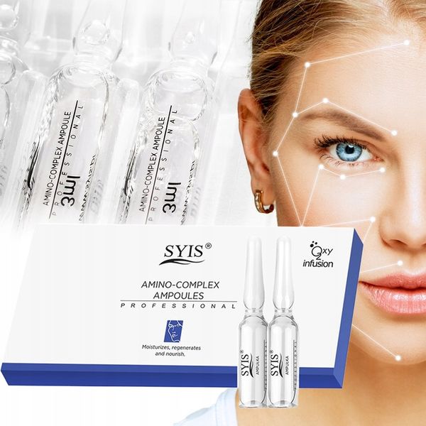 Syis ampułki nawilżająco odżywcze do twarzy 10x3ml zdjęcie 9
