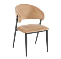 Krzesło tapicerowane Riviera 24 cappuccino – nowoczesna elegancja