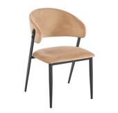 Krzesło tapicerowane Riviera 24 cappuccino – nowoczesna elegancja