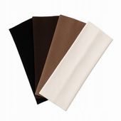 Zestaw OPASEK DO WŁOSÓW ciemne, brązowe PRĄŻKOWANA SZEROKA - 4 szt