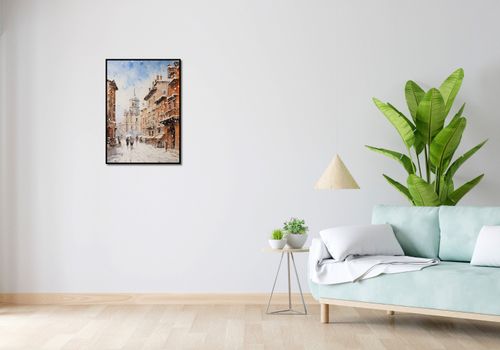Plakat 50x70cm Urok Starych Miast na Arena.pl