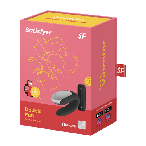 wibrator dla par double fun black satisfyer na Arena.pl