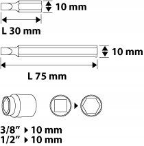 ZESTAW KLUCZE NEO TORX SPLINE IMBUS 40el. 06-107 BITY KOMPLET KOŃCÓWKI na Arena.pl