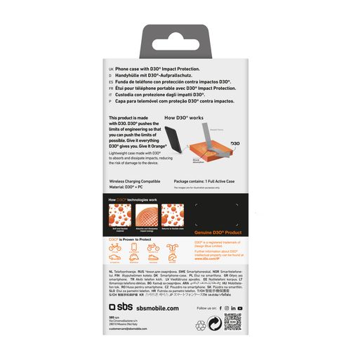 Etui case pokrowiec do iPhone 16 Pro Full Active D3O - czarne na Arena.pl