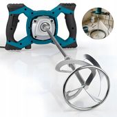 MIESZADŁO DO KLEJU ZAPRAWY BETONU ELEKTRYCZNE 2800W MIESZALNIK MOCNE