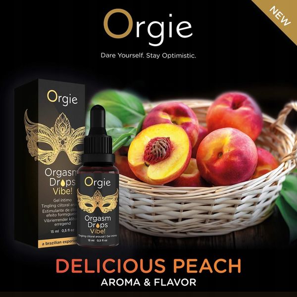 ORGIE STYMULUJĄCY ŻEL DO ŁECHTACZKI ORGASM DROPS zdjęcie 2