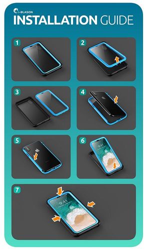 SUPCASE IBLSN ARES Apple iPhone X - BLACK na Arena.pl