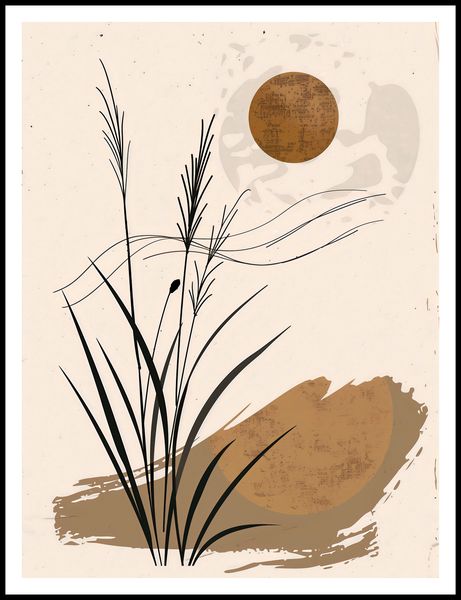 Plakat 75x100cm Zachód Pustyni zdjęcie 3