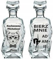 KARAFKA PREZENT dla męża chłopaka faceta grawer