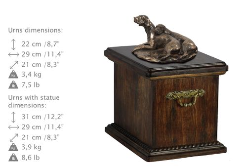 Wyżeł Weimarski - urna - 4076 na Arena.pl