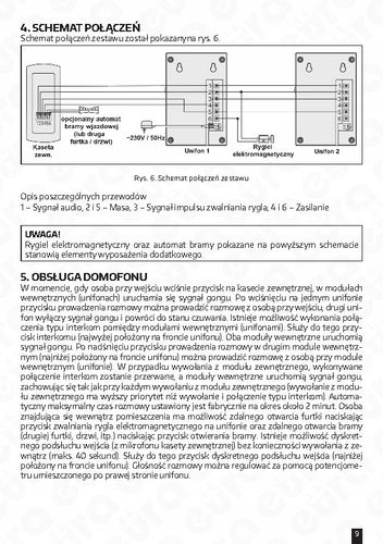 Domofon EURA ADP-51A3 Biały na Arena.pl