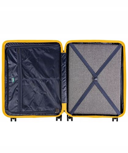 Walizka Średnia Podróżna Na Kółkach Policarbon PUCCINI Żółta PC029B 6C na Arena.pl