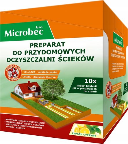 MICROBEC BIO Aktywator do przydomowych oczyszczalni ścieków 35g x 18 na Arena.pl