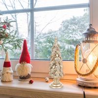 Figurka świąteczna złota choinka 170856 ART-POL